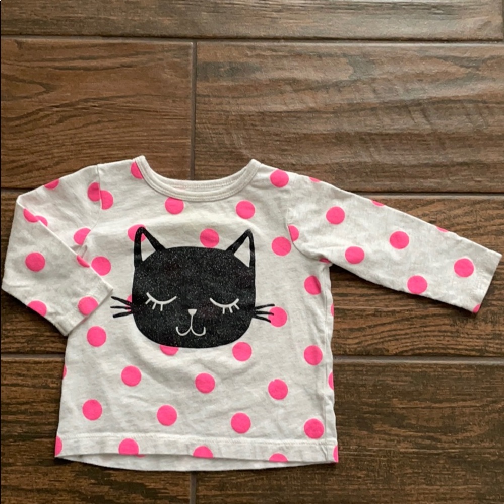 🎀Carter’s 2 piece black kitty outfit🎀 - Picture 2 of 6